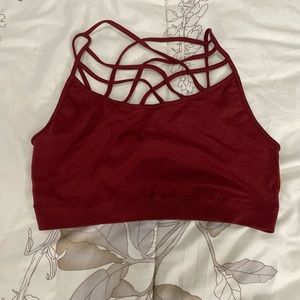 Maroon Bralette